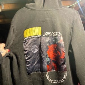 Brooklyn Cloth Streetwear Smell the roses large sweatshirt